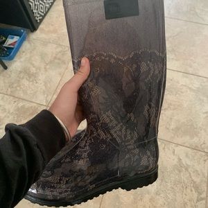valentino rain boots sale